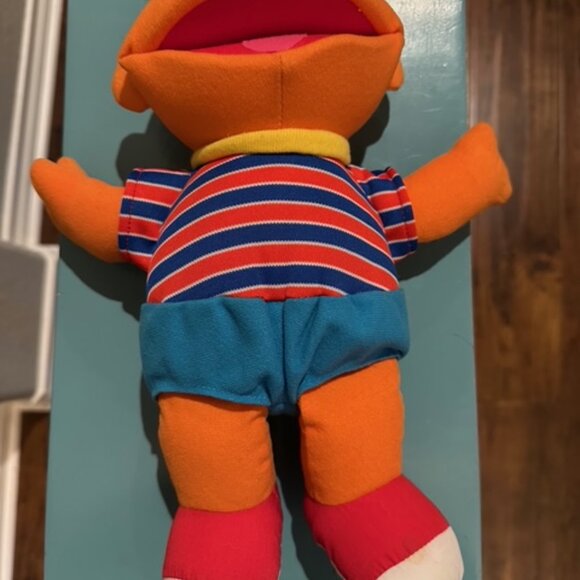 Tickle Me Ernie Plush 1996 Vintage Tyco Original Sesame Street TESTED - Picture 2 of 3